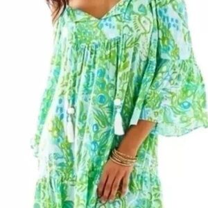 Lilly Pulitzer Alanna Dress, Any Fins Possible, Med